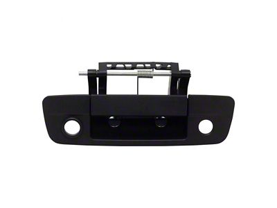 Tailgate Handle with Backup Camera Opening; Textured Black (13-18 RAM 2500)