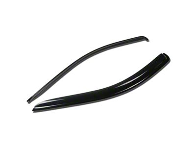 Tape-On Wind Deflectors Window Visors; Smoked (03-09 RAM 2500 Regular Cab)