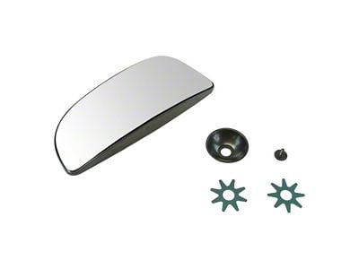 Towing Mirror Glass; Passenger Side (11-18 RAM 2500)