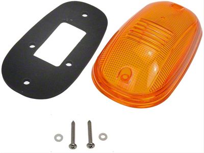 Truck Cab Clearance Light; Amber Lens (03-06 RAM 2500)