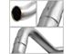 Turbo-Back Muffler Delete Single Exhaust System with Polished Tip; Side Exit (03-04 5.9L RAM 2500)