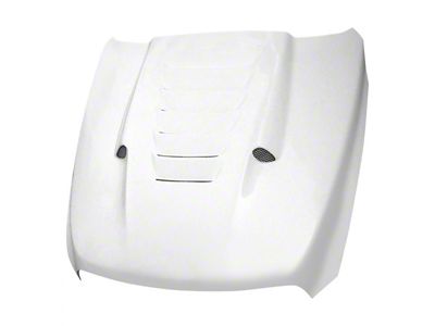 Type-S Style Ram Air Hood; Unpainted (10-18 RAM 2500)