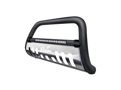 Ultimate LED Bull Bar; Textured Black (19-24 RAM 2500)