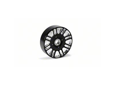 Upper Fan Idler for Electric Water Pumps; Black Contract Cut (03-18 5.9L, 6.7L RAM 2500)
