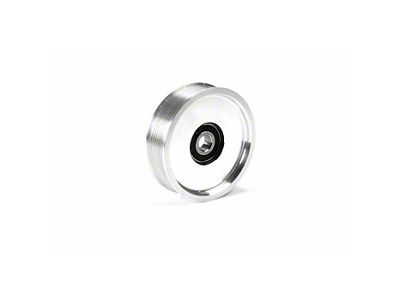 Upper Fan Pulley Idler; Bare Aluminium (03-18 5.9L, 6.7L RAM 2500)