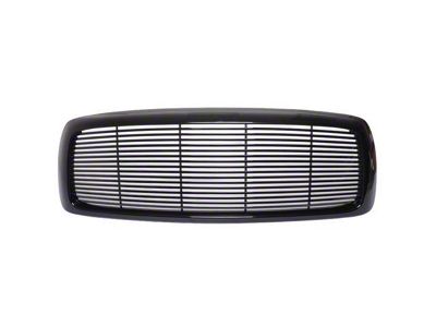 Upper Replacement Grille; Black (03-05 RAM 2500)