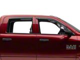 Ventvisor Window Deflectors; Front and Rear; Dark Smoke (10-26 RAM 2500 Crew Cab)
