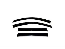 Ventvisor Window Deflectors; Front and Rear; Dark Smoke (06-09 RAM 2500 Mega Cab)