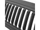 Vertical Fence Style Upper Replacement Grille; Matte Black (10-12 RAM 2500)