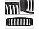 Vertical Style Upper Replacement Grille; Black (07-09 RAM 2500)