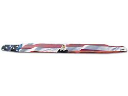Husky Liners Vigilante Premium Hood Protector; American Flag with Eagle (10-18 RAM 2500)