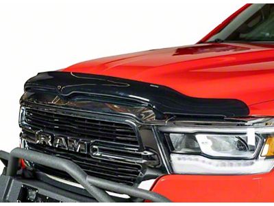 Vigilante Premium Hood Protector; Center Section; Smoke (94-02 RAM 2500)