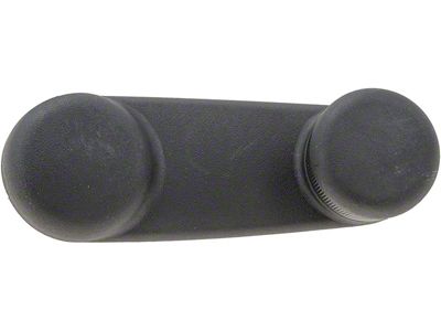 Window Crank Handle; Black (2010 RAM 2500)
