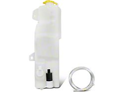 Windshield Washer Reservoir Tank Bottle with Level Sensor and Fluid Pump (03-05 5.9L RAM 2500)