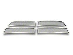 Wire Mesh Upper Overlay Grilles; Chrome (10-12 RAM 2500, Excluding Laramie)