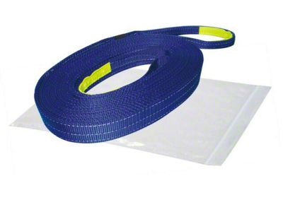Bulldog Winch 2-Inch x 20-Foot Recovery Strap; 20,000 lb.