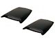 2-Piece Eclipse Hood Scoops; Smooth Black; Large (04-09 RAM 3500)