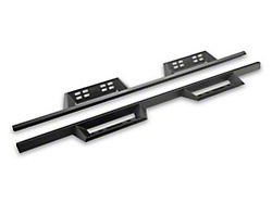 4-Inch Drop Sniper Running Boards; Textured Black (10-26 RAM 3500 Crew Cab)