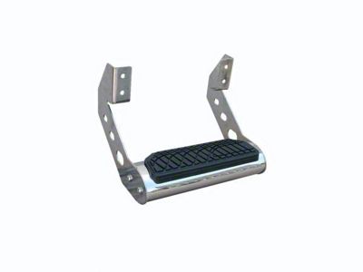 4-Inch Universal Side Step; Stainless Steel (Universal; Some Adaptation May Be Required)