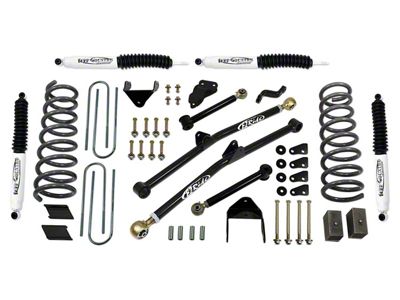 Tuff Country 4.50-Inch Coil Spring Long Arm Suspension Lift Kit with SX8000 Shocks (03-07.5 4WD RAM 3500)