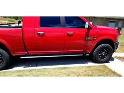 5-Inch iStep Wheel-to-Wheel Running Boards; Black (10-25 RAM 3500 Mega Cab)