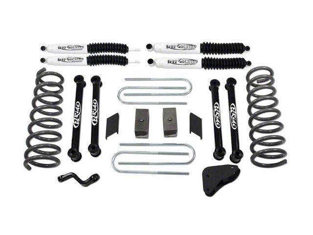 Tuff Country 6-Inch Coil Spring Suspension Lift Kit with SX8000 Shocks (07.5-08 4WD RAM 3500)