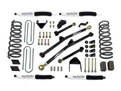 Tuff Country 6-Inch Coil Spring Long Arm Suspension Lift Kit with SX8000 Shocks (03-07.5 4WD RAM 3500)
