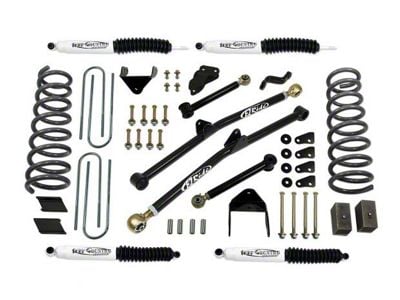 Tuff Country 6-Inch Coil Spring Long Arm Suspension Lift Kit with SX8000 Shocks (03-07.5 4WD RAM 3500)
