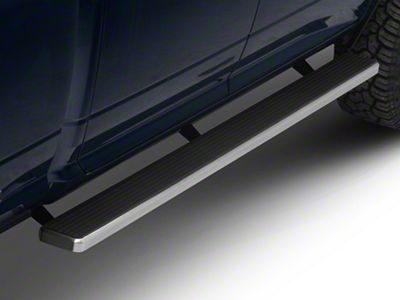 6-Inch iStep Running Boards; Hairline Silver (10-24 RAM 3500 Crew Cab)