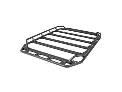 Go Rhino 60-Inch x 40-Inch Flat Platform Rack with Dual Rail Kit (Universal; Some Adaptation May Be Required)