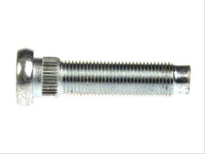 9/16-18 Serrated Wheel Studs; 0.658-Inch Knurl; 2-7/16-Inch Length (06-08 4WD RAM 3500)