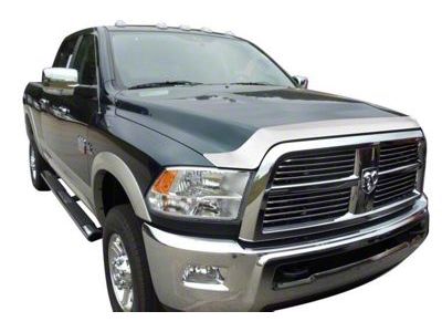 Aeroskin Hood Protector; Chrome (10-18 RAM 3500)