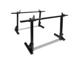 Aluminum Truck Bed Rack; Black (Universal; Some Adaptation May Be Required)
