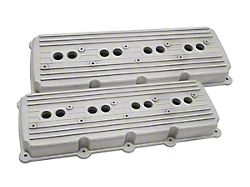 Aluminum Valve Covers; Raw (05-26 5.7L, 6.4L RAM 3500)