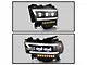 APEX Series High-Power LED Module Headlights; Black Housing; Clear Lens (19-24 RAM 3500 w/ Factory Halogen Headlights)
