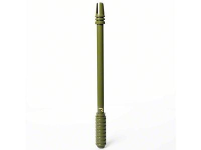 AR-15 Rifle Barrell Antenna; 10-Inch; Olive Drab/Army Green (Universal; Some Adaptation May Be Required)