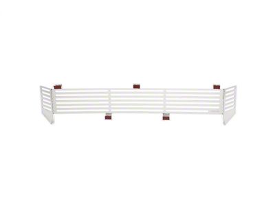 Putco Bar Design Lower Bumper Grille Insert; Polished (10-18 RAM 3500)