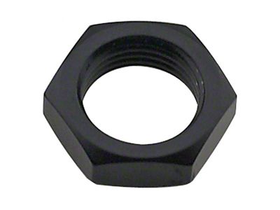 Bulkhead Nut; -8AN x 3/4-16; Black