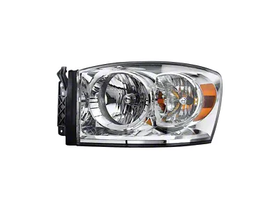 CAPA Replacement Headlight; Driver Side (07-09 RAM 3500)