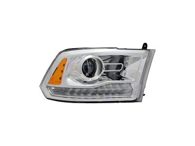 CAPA Replacement Projector Headlight; Passenger Side (13-15 RAM 3500 w/ Factory Halogen Projector Headlights)