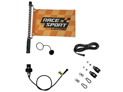 ColorTRAIL Offroad RGBW LED Whip; 2-Foot (Universal; Some Adaptation May Be Required)