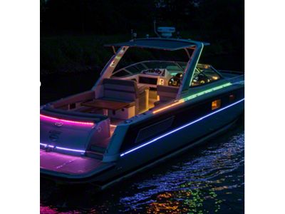 ColorTRAIL RGBW LED Tape Strip Lighting; 24-Foot (Universal; Some Adaptation May Be Required)