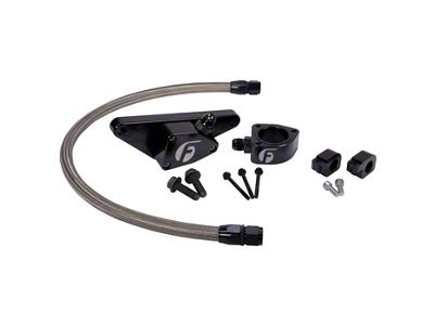 Coolant Bypass Kit with Stainless Steel Braided Line (03-07 5.9L RAM 3500 w/ Manual Transmission)