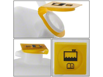 Coolant Recovery Tank with Cap (03-04 5.9L RAM 3500)