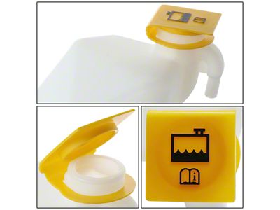 Coolant Recovery Tank with Cap (04-09 5.9L RAM 3500)