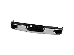 Corner Step Style Steel Rear Bumper; Chrome (10-12 RAM 3500)