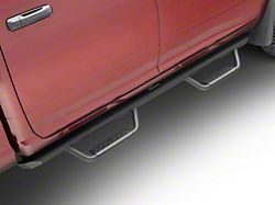 Go Rhino Dominator Xtreme D2 Side Step Bars; Textured Black (10-26 RAM 3500 Crew Cab)