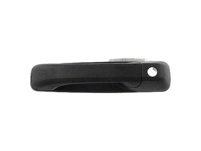 Replacement Door Handle; Textured; Black; Front; With Key Hole; Driver Side; Front Driver Side (10-18 RAM 3500)