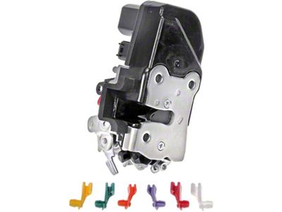 Door Lock Actuator Motor; Integrated; With Latch; Front Passenger Side; without Keyless Entry System (03-10 RAM 3500)