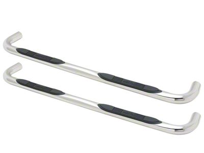 E-Series 3-Inch Nerf Side Step Bars; Stainless Steel (10-24 RAM 3500 Mega Cab)